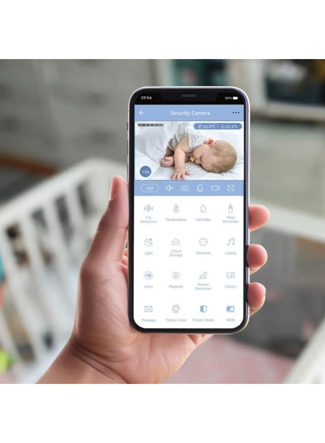 Baby Camera with Monitor and APP - 5 in