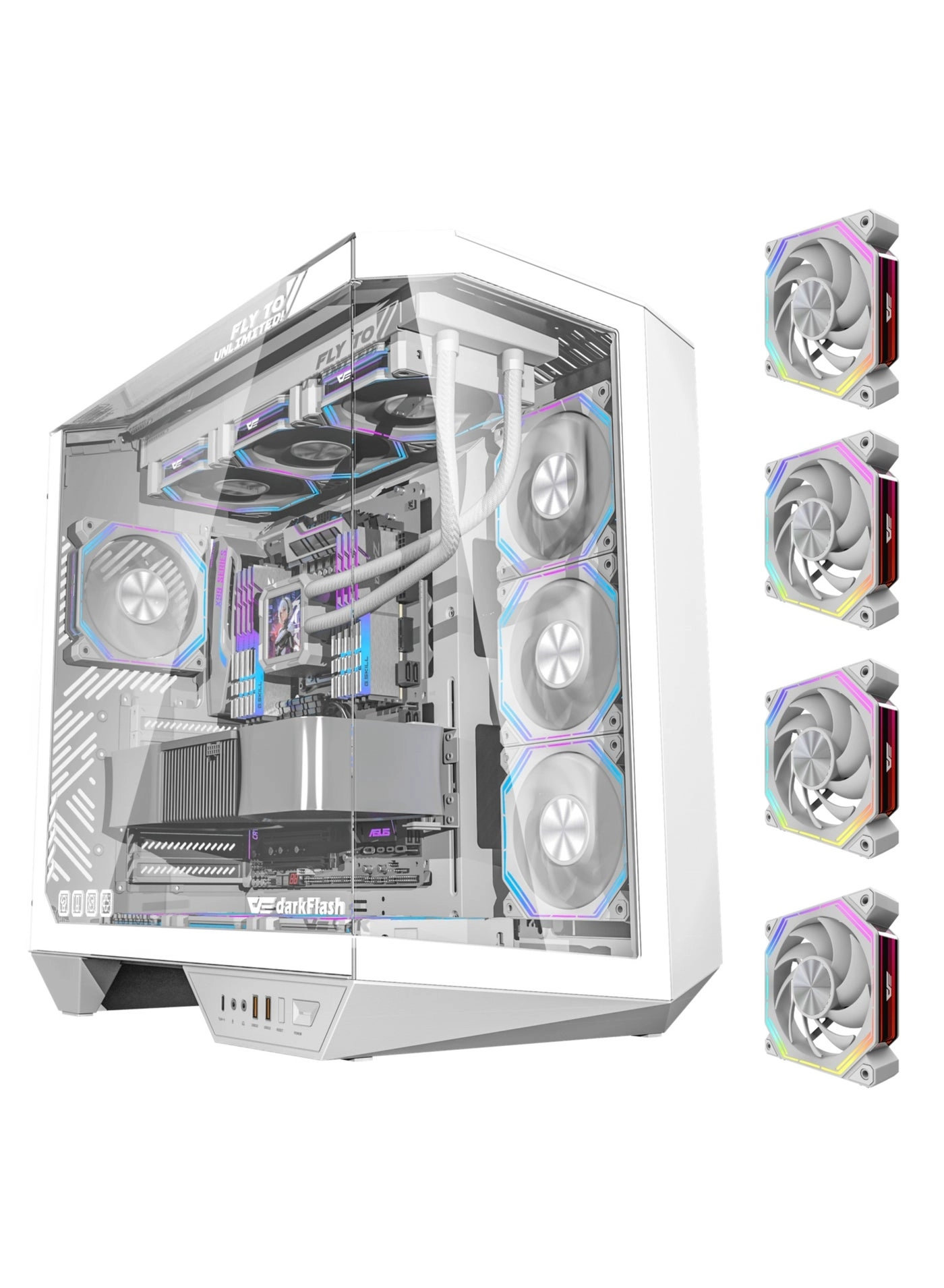 darkFlash DY470 - Mid Tower