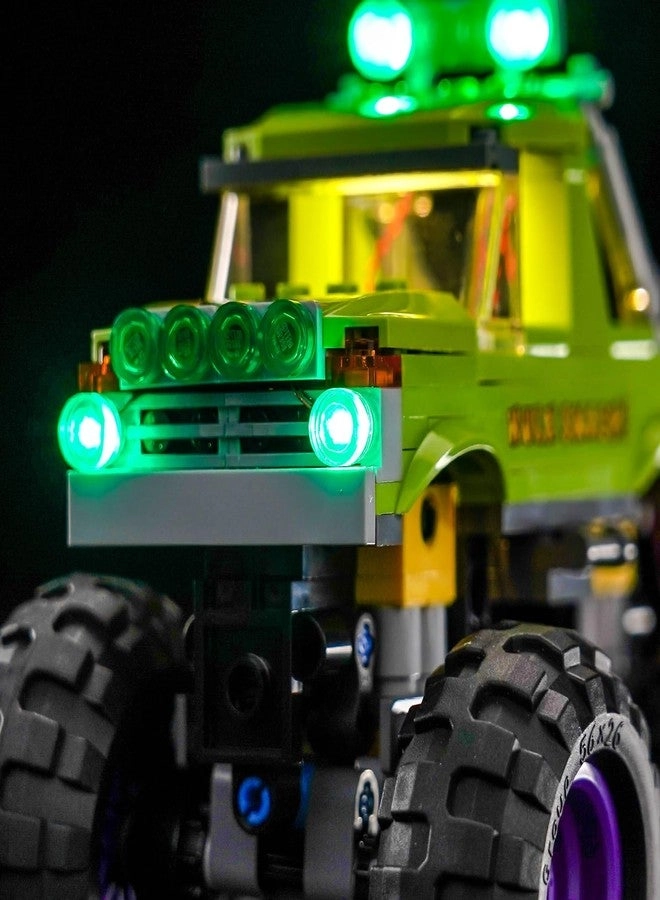 LED Lighting Compatible with Lego The Hulk Truck vs. Thanos 76312