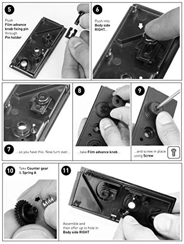 Twin Lens Reflex Camera - 35mm Black