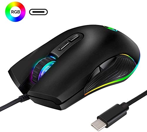 USB C Gaming Mouse - Wired