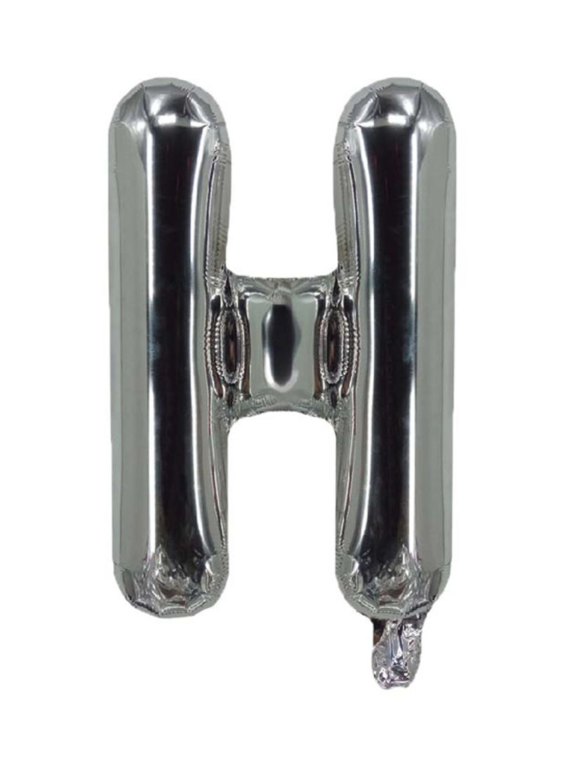 H Letter Foil Balloon