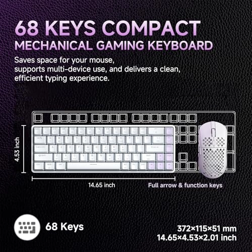 Dk68 - QWERTY Wired/Wireless
