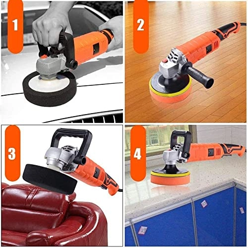 Car Polish Polisher Orbital and Buffers - 980W