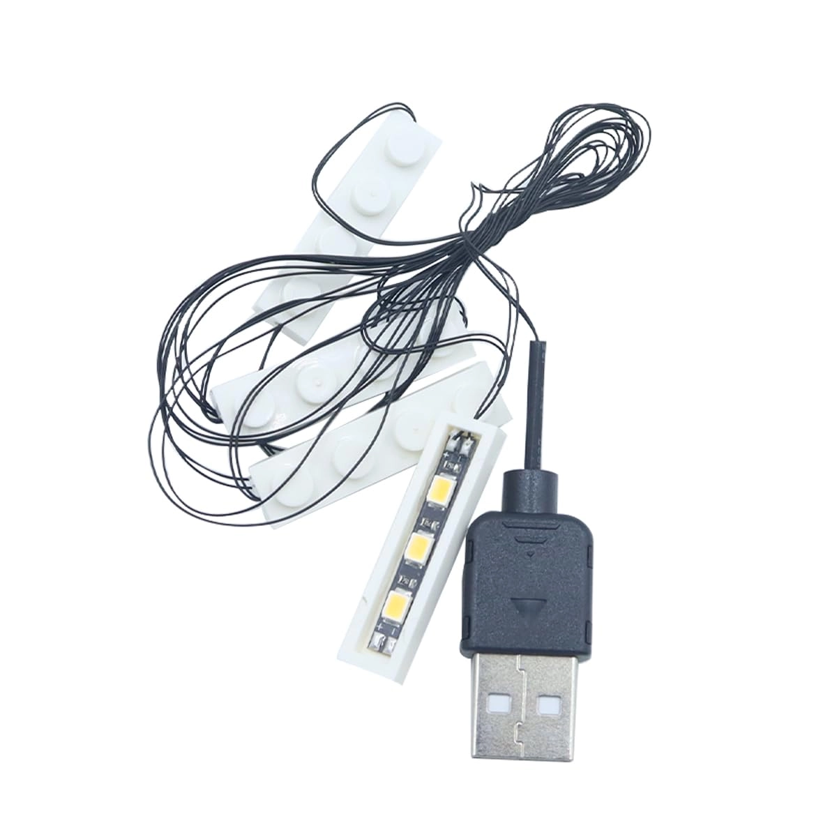 Ticha LED Building Block Downlight - 1x4 USB powered White