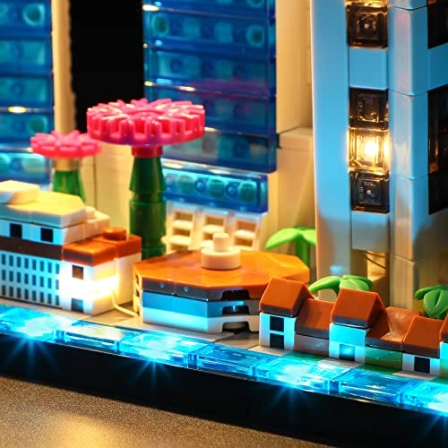 LED Light for LEGO 21057 Architecture Singapore