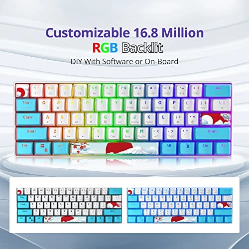 60% Mechanical Gaming Keyboard - Wired