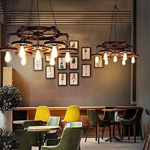 Iron Art Retro Chandelier - E27 7 Head