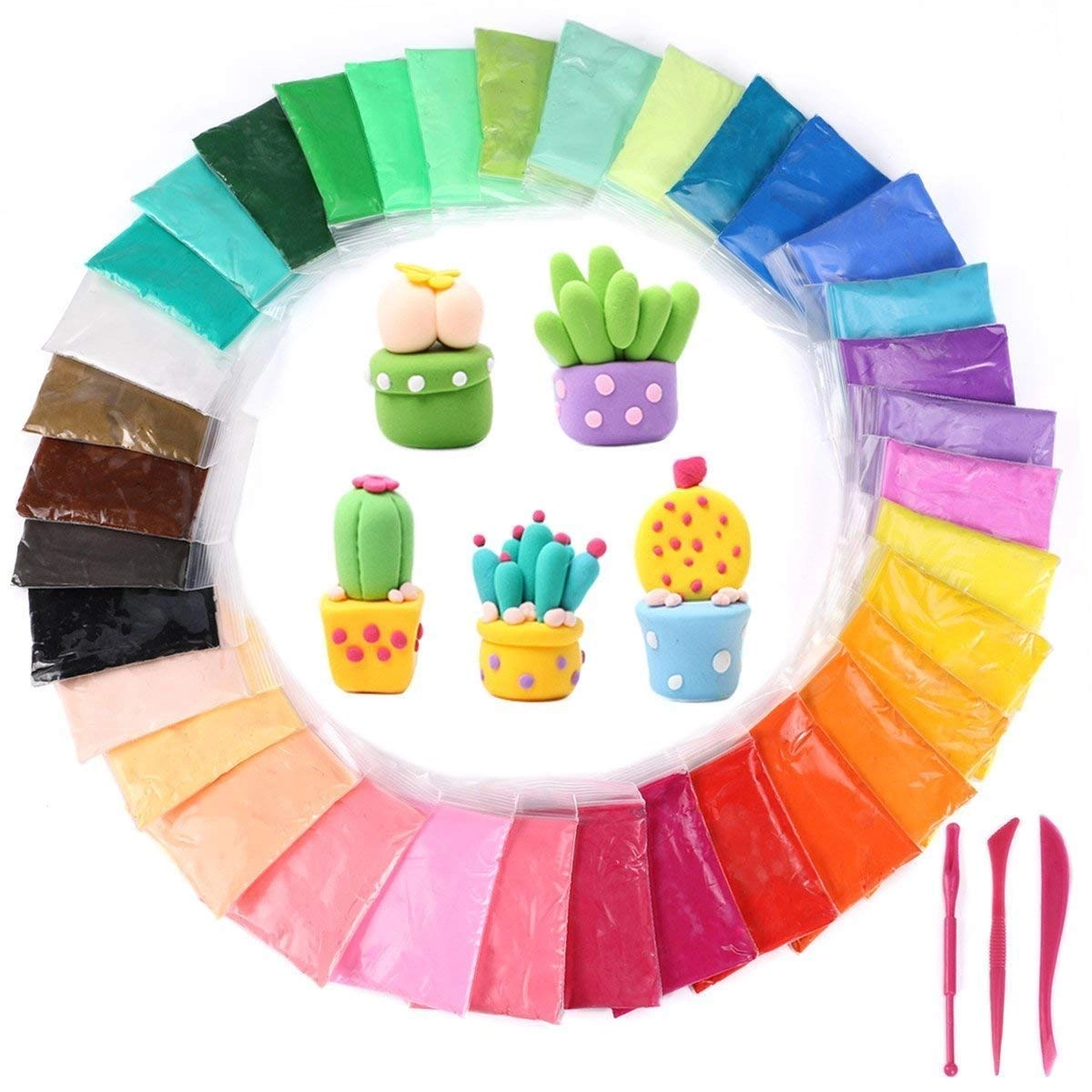 ikis Ultra Light Modelling Clay - plasticine 12 piece(s)