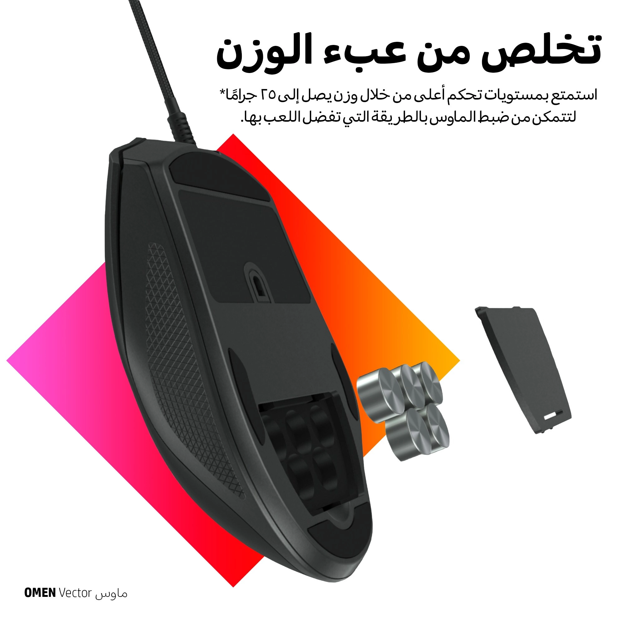 OMEN Vector Essential Gaming Mouse - OMEN Radar 1 Pixart Sensor