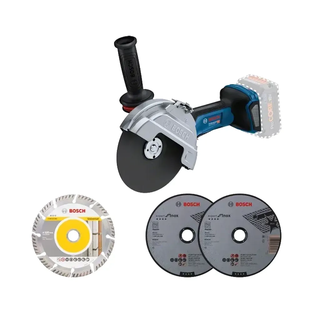 Bosch GWS 18V-180 P - 180 mm