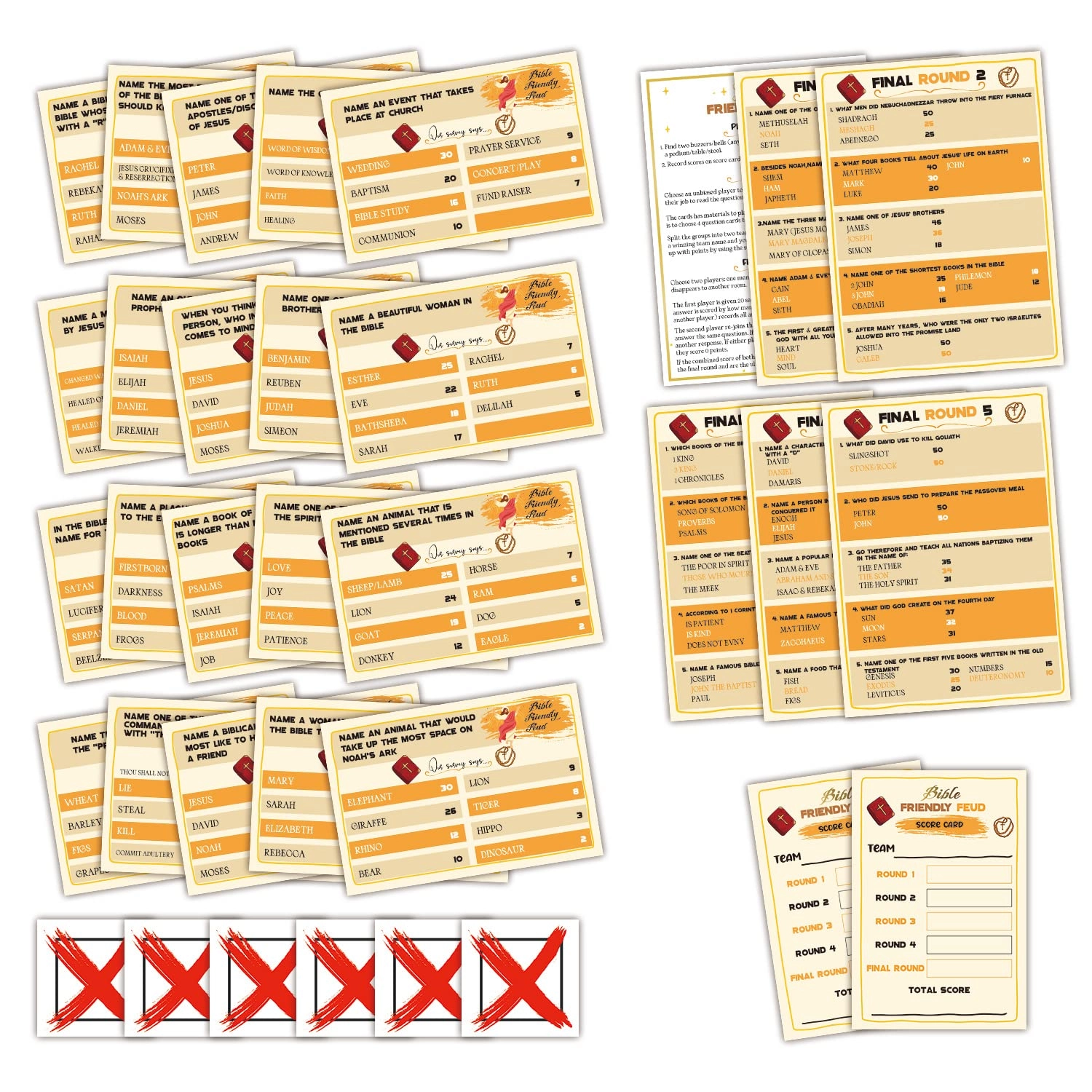 GNATV Bible Feud - Card Game