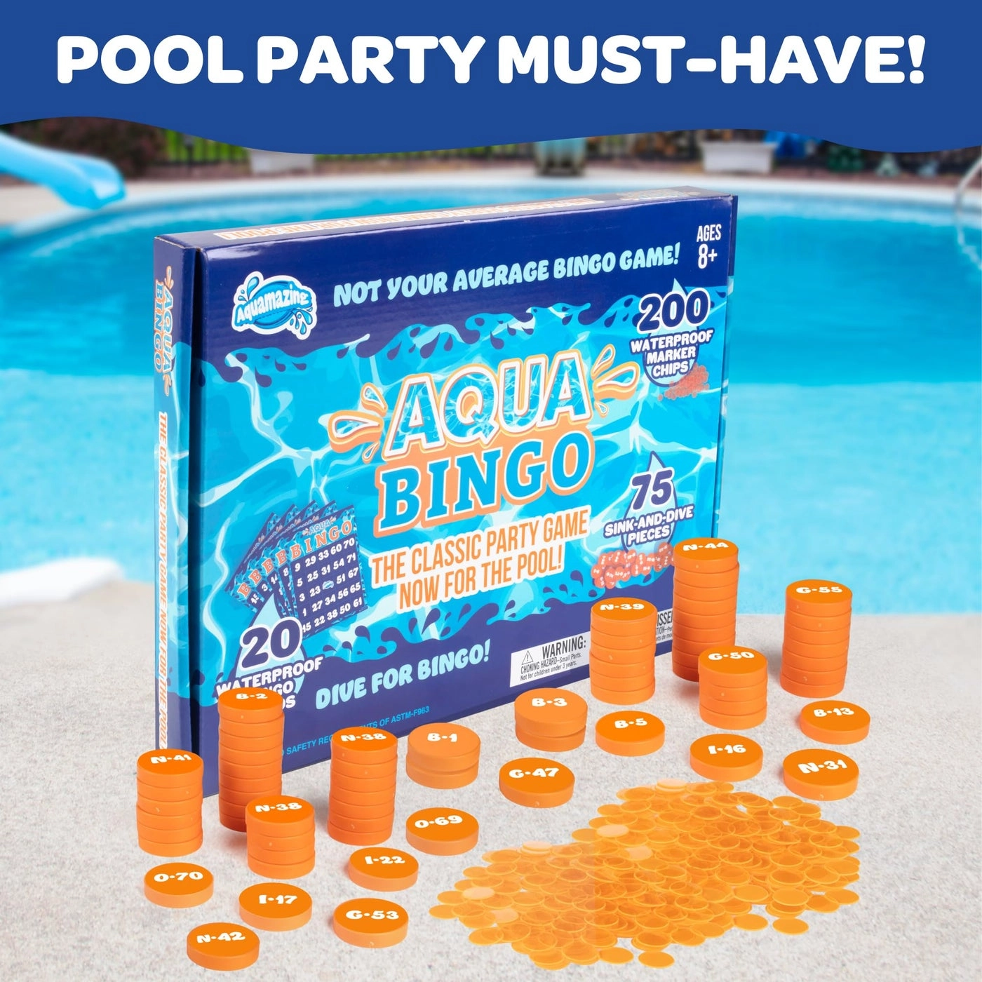Aqua Pool Bingo Bundle
