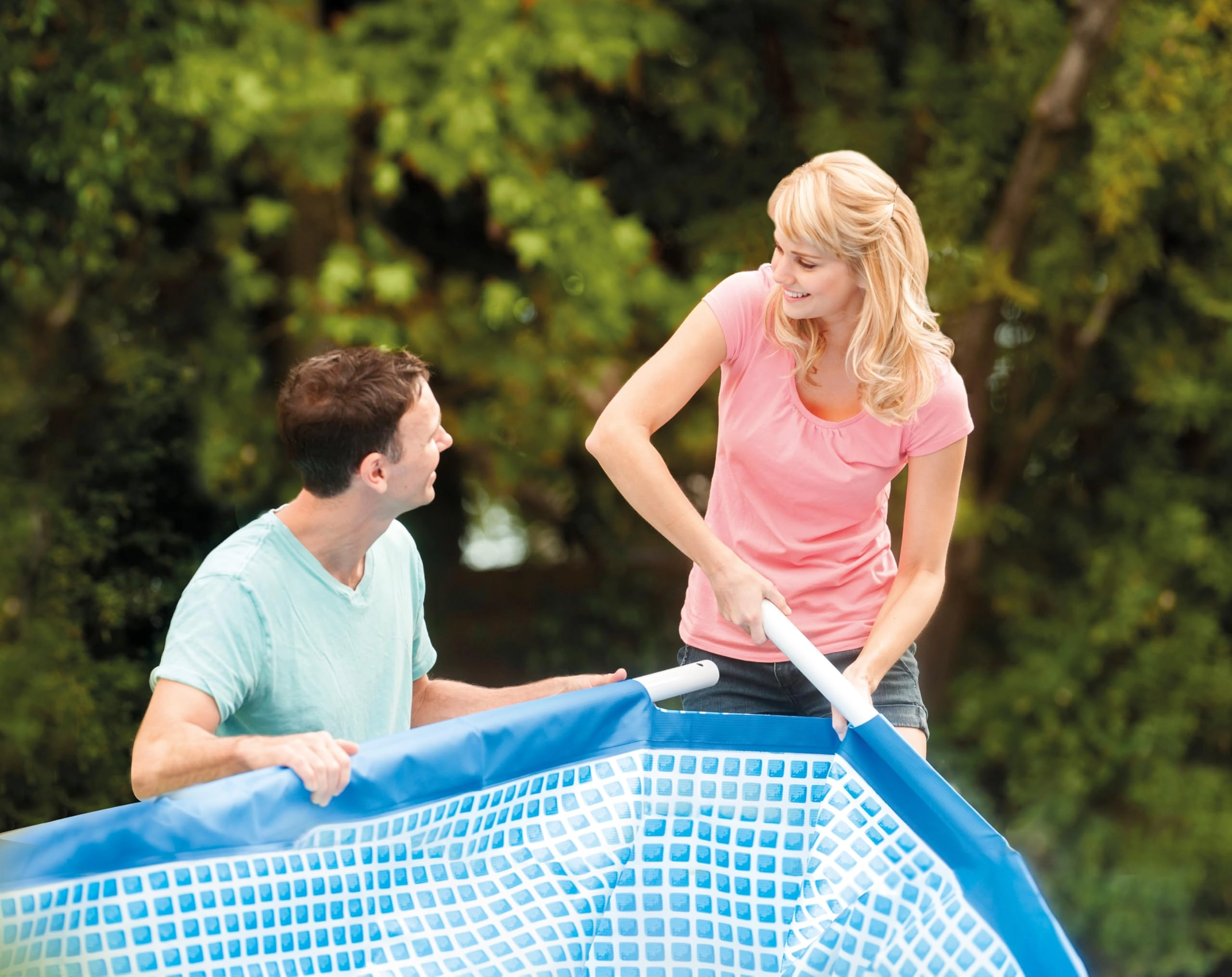 Rectangular Frame Pool Set - 7.1 Cubic Metres