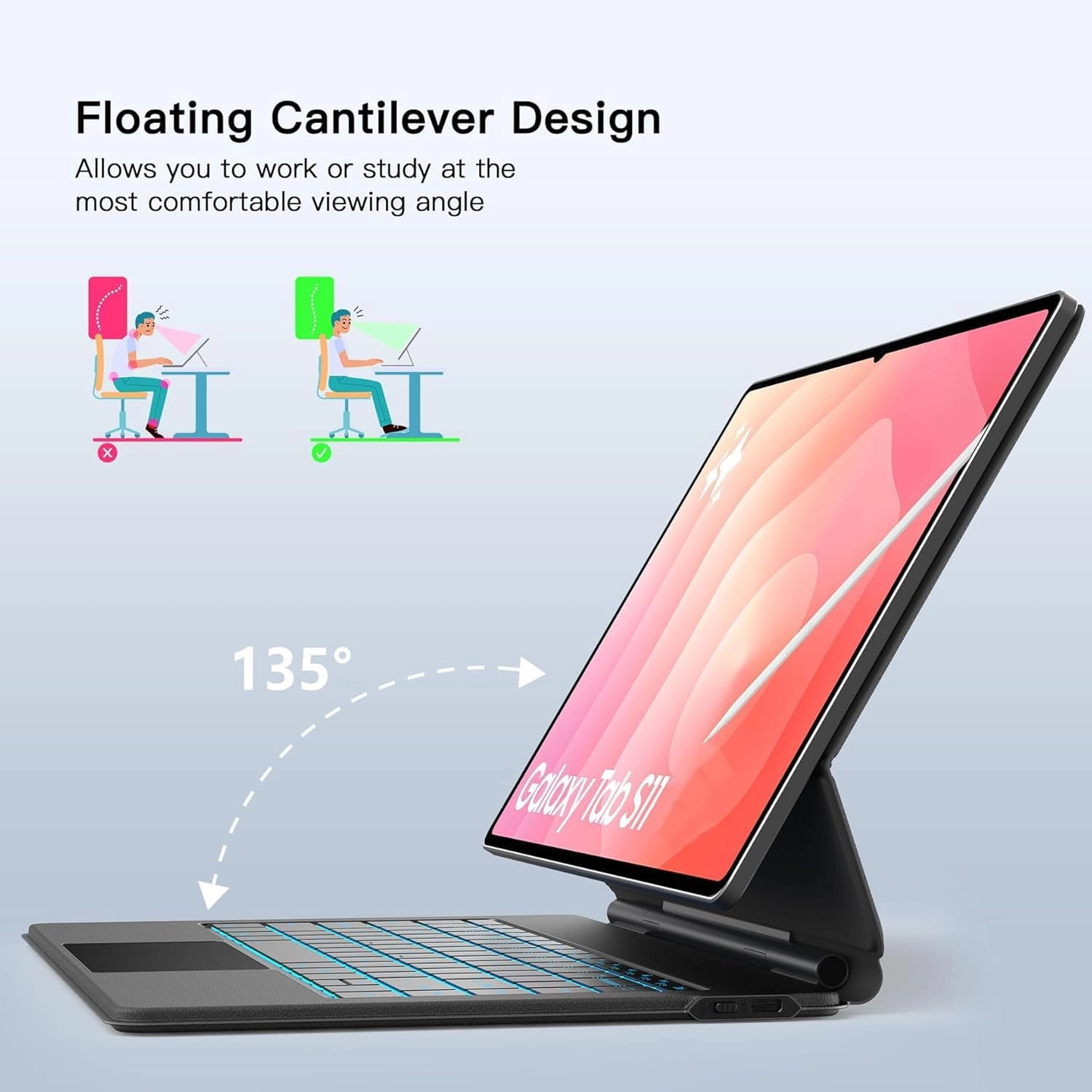 Keyboard Case for Tab 11-inch