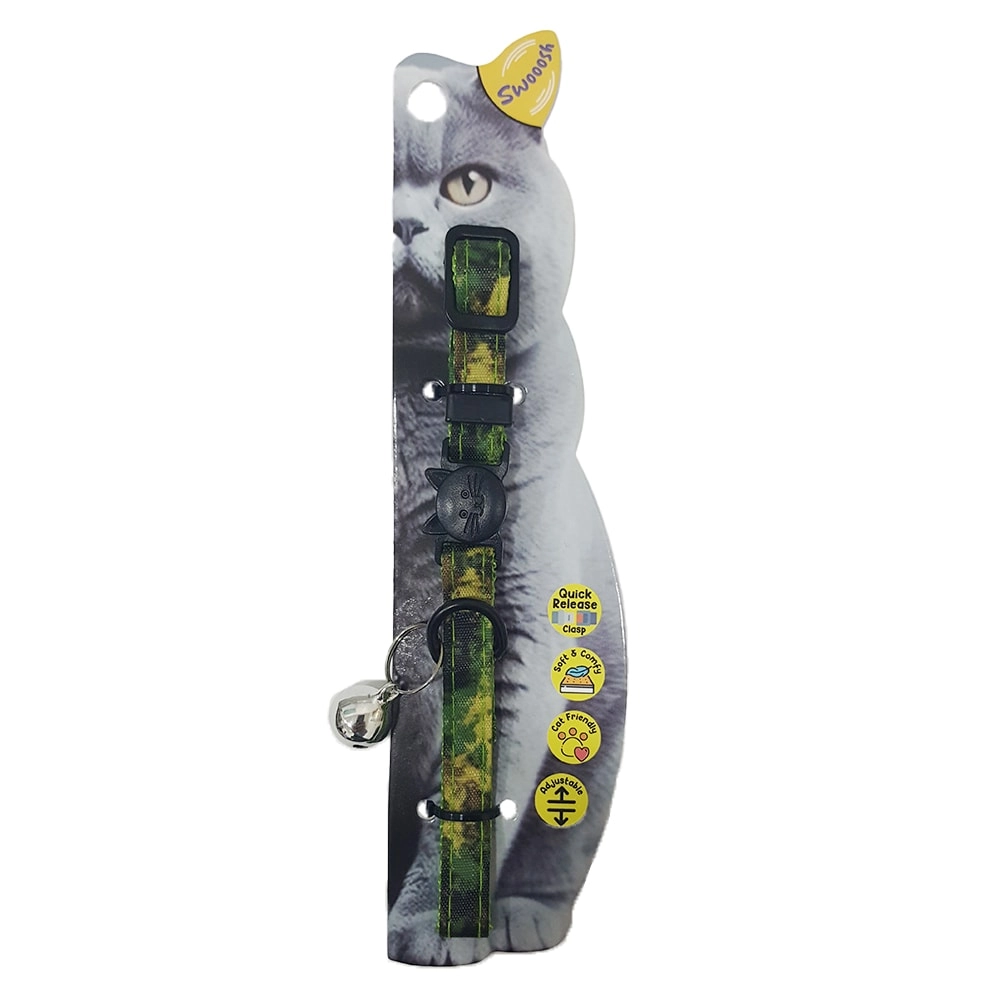 Swooosh Cat Collar - C-10mm 18/28cm Cat