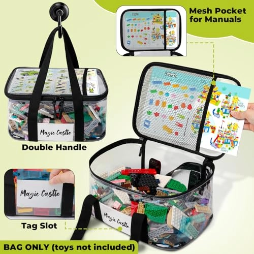 Clear Toy Storage Bag - PVC