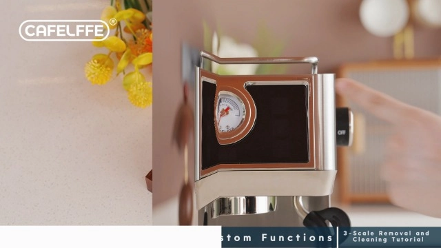 20Bar Espresso Machine - 1.3L Double Boilers One-Touch