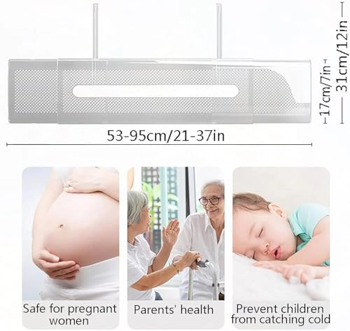 Air Conditioner Deflector - Adjustable 90cm