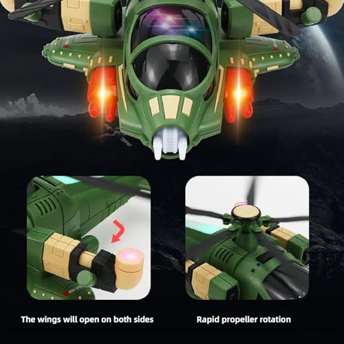 Helicopter Airplane - Transforming Musical Lights