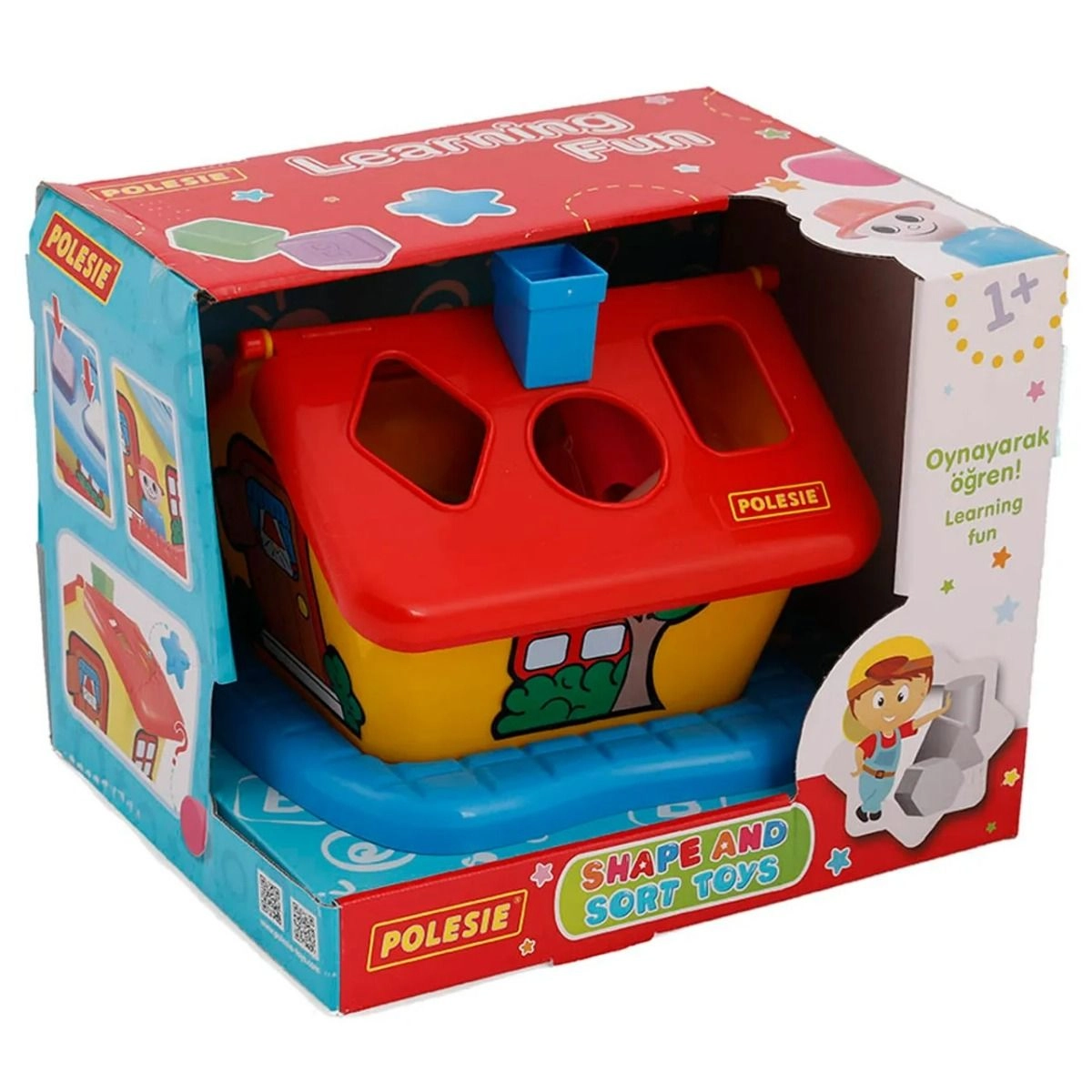 Garden House Playset - 6 pieces Suitable for 1 year and above