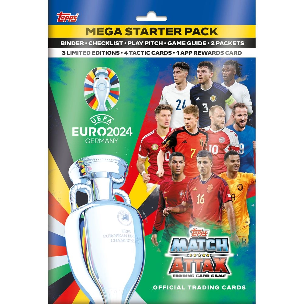 Topps Euro 2024 Match Attax - 32pcs + 2pcs Limited Edition
