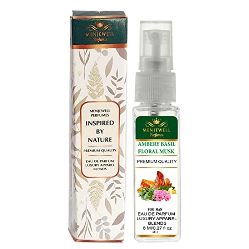 Ambery Basil Floral Musk Eau de Parfum - 8ml Pack