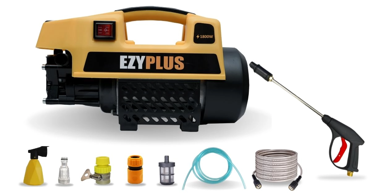 EZYPLUS High Pressure Car Washer - 1800 Watts 140Bar