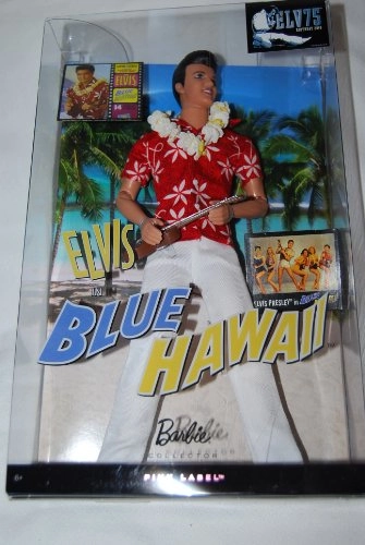 Barbie Elvis Presley Collection - Elvis In Blue Hawaii Ages 6+