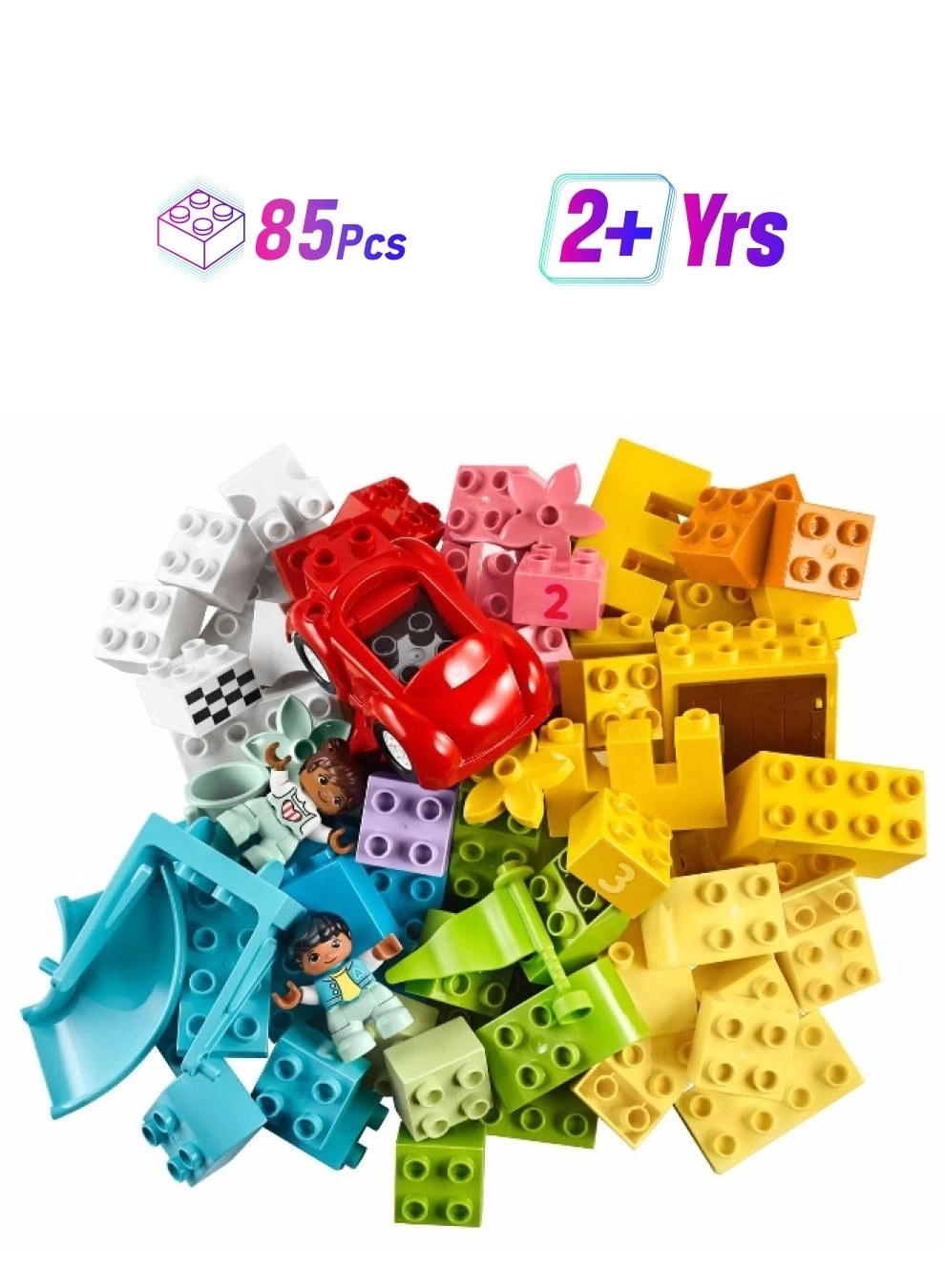 LEGO Duplo Classic Deluxe Brick Box - Construction 85 pcs