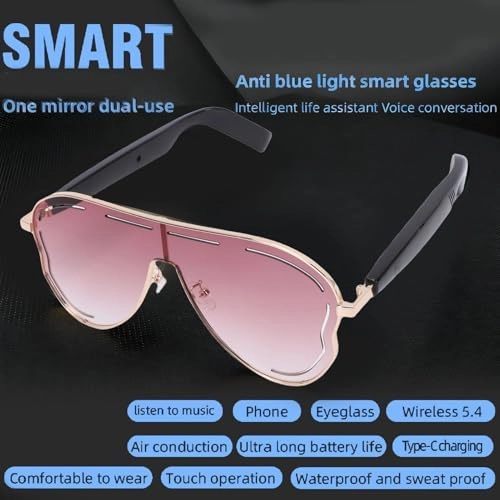 Smart Translation Glasses - BT5.3 8 Hours