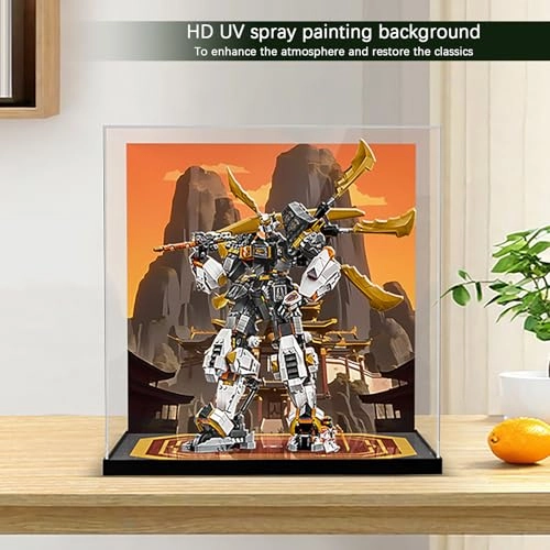 Acrylic Display Case - 45x30x45cm Compatible with Lego 71821