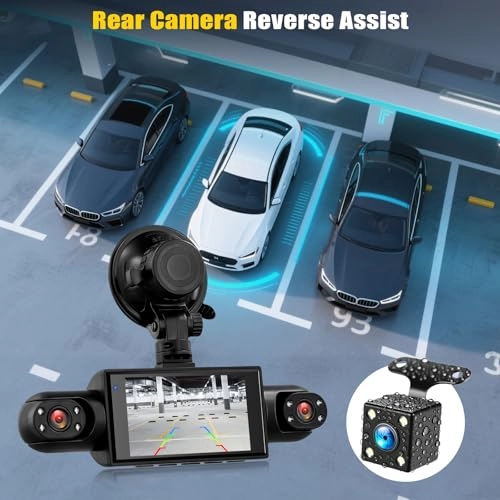 4 Channel Dash Cam - 1080P
