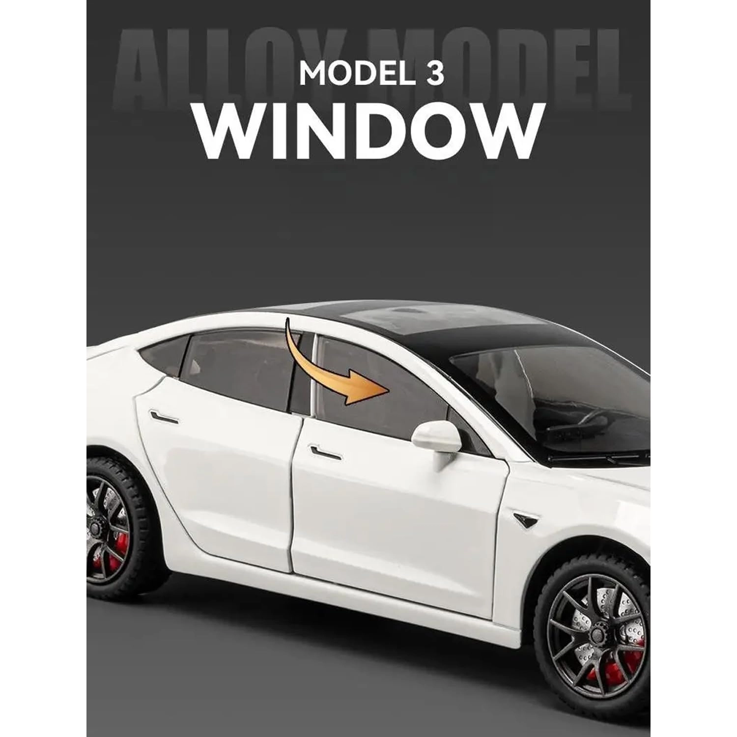 Tesla Model 3 - 1:24 Scale 1 pcs