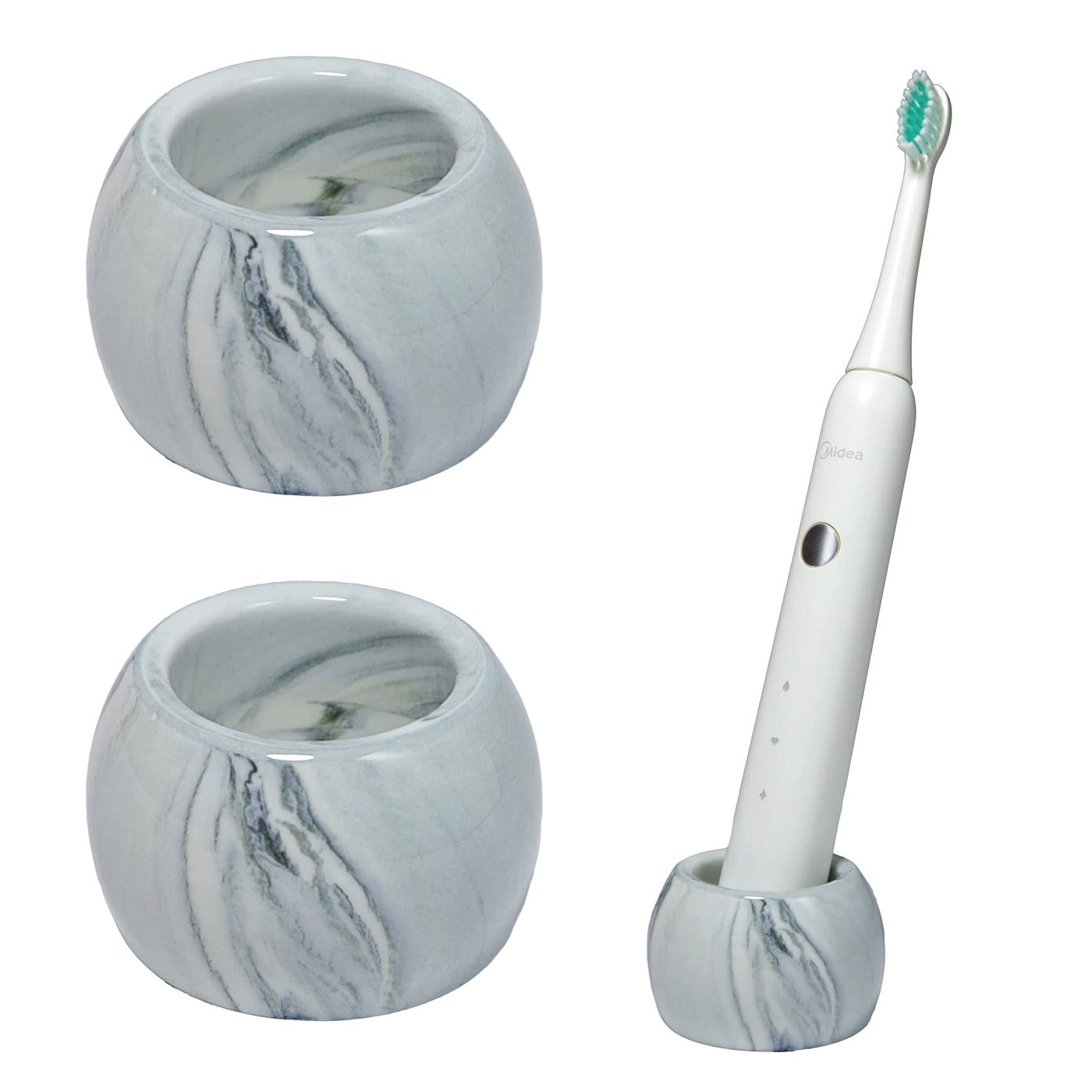 asoqwal Electric Toothbrush Holder Stand - Bathroom Vanity Countertop 2