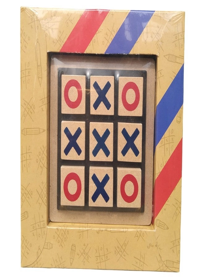 Wooden Tic Tac Toe - 5 Years+ 9 Blocks