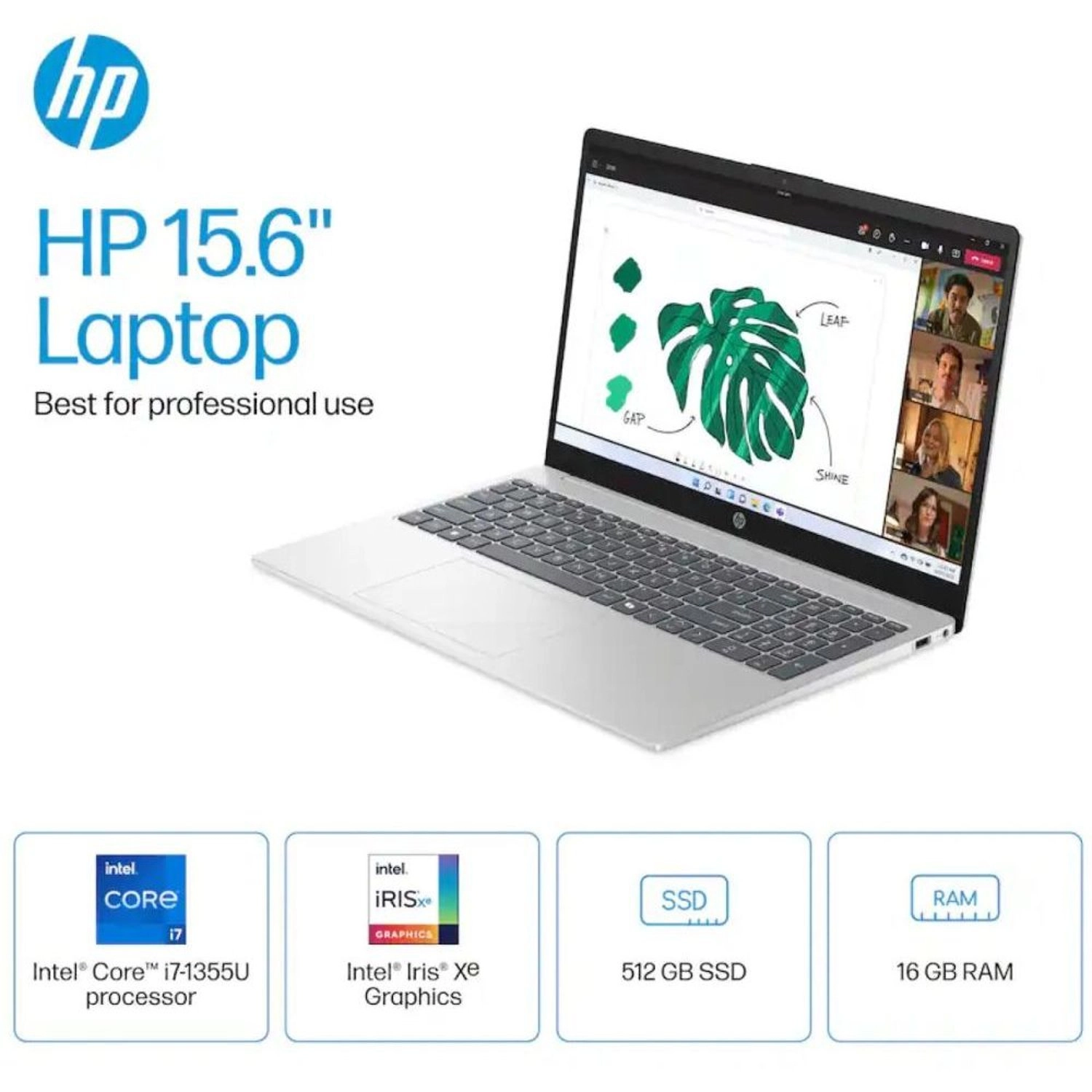 15-FD0127DX - 15.6'' Core i7-1355U 16GB DDR5 512GB SSD