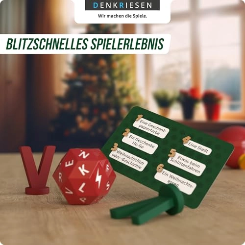 Stadt Land Vollpfosten: Christmas Edition (German)