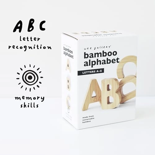 Bamboo Alphabet - 36 months - 6 years 26 pieces
