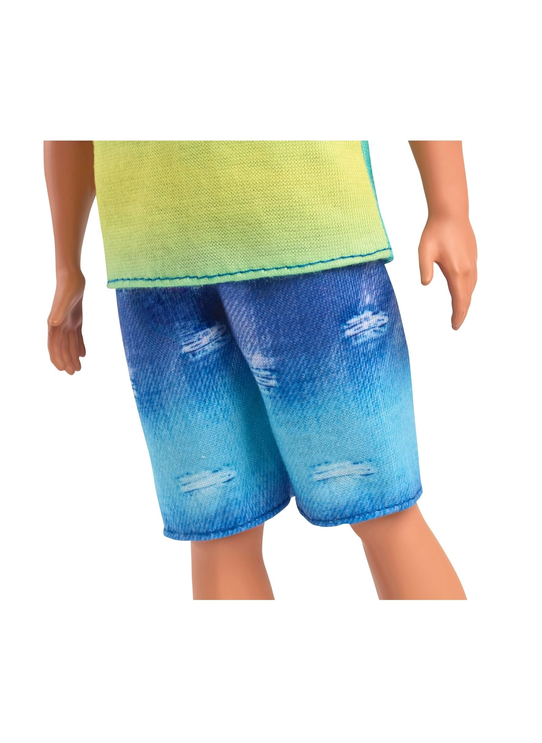 Fashionistas Ken Doll #236 - Black Hair Blue and Green Ombre Tank