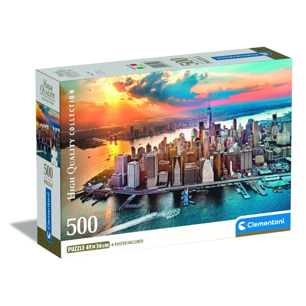 Clementoni HQC New York Puzzle (ALGT-35543) - 500 pcs