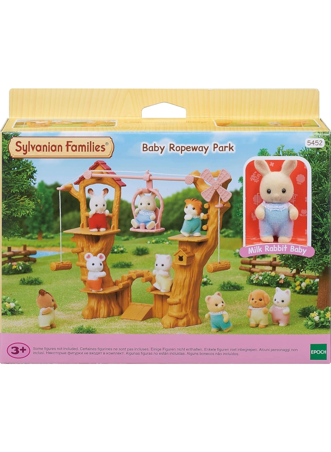 Sylvanian Families Babies Ropeway Park - Multicolor Slides Swings