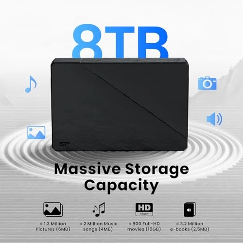 S07 - 8TB 5400 RPM 2.5 Inches HDD