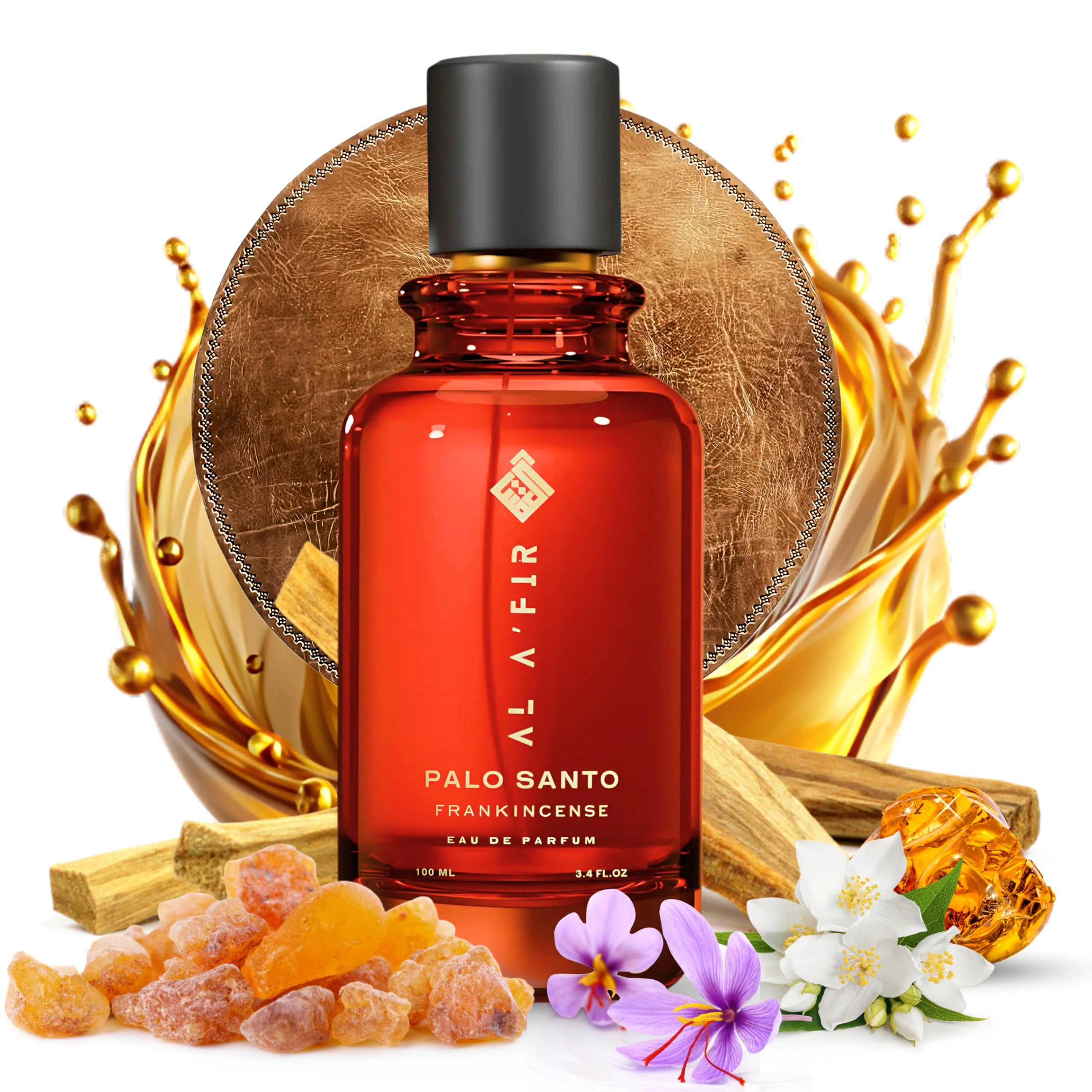 AL A'FIR Palo Santo Frankincense Eau de Parfum 100 ml