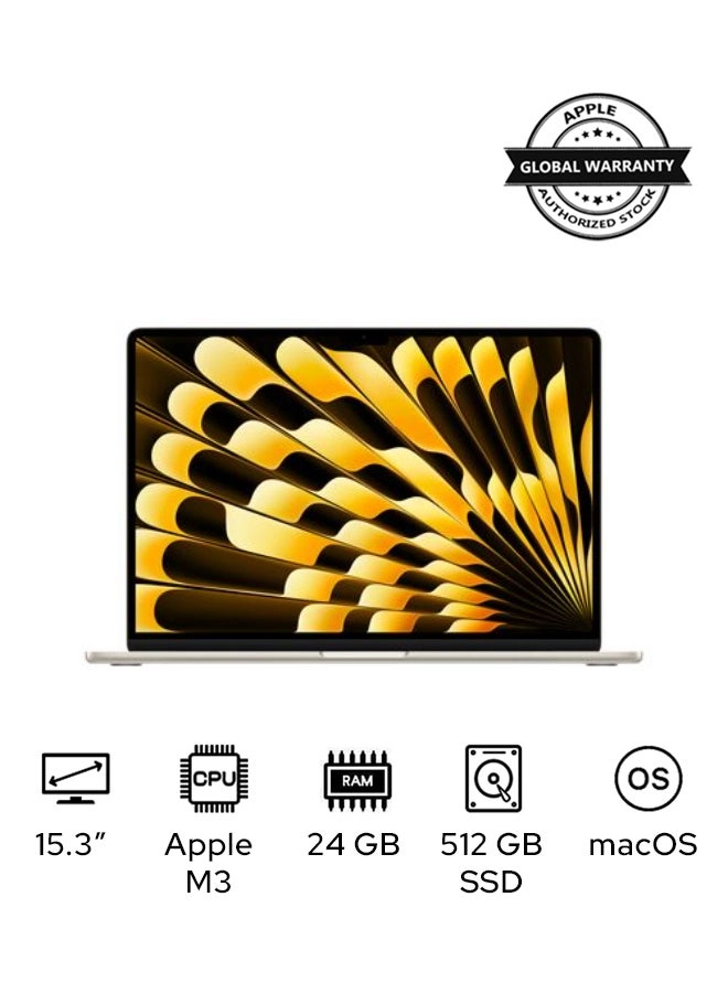 MacBook Air MC9H4AB/A - 15'' M3 24GB 512GB SSD