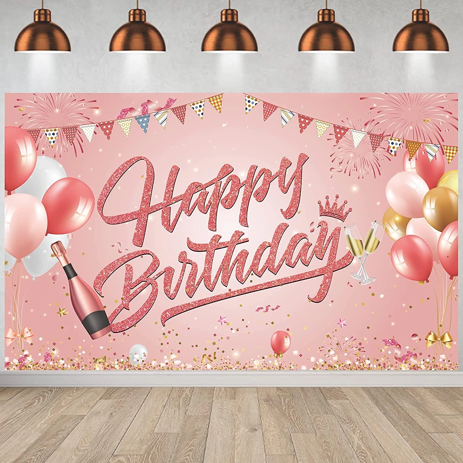 Birthday Backdrop Banner - Birthday