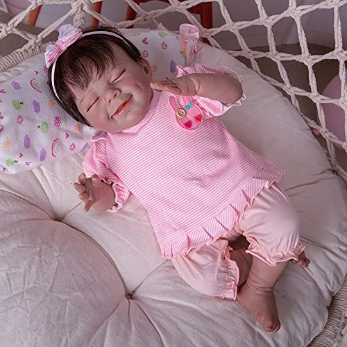 Rebirth Baby Doll - 20 Inch Vinyl Cotton Body Blue Eyes