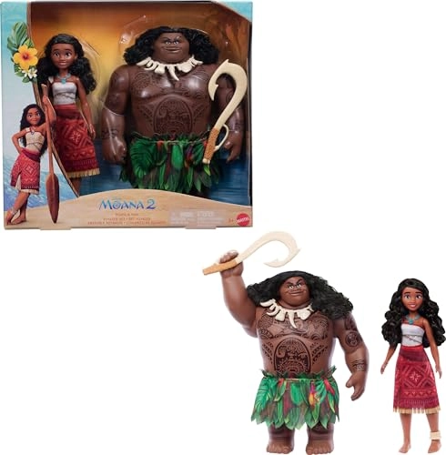 Moana Doll + Maui Doll
