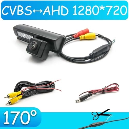 Fisheye Rear View Camera - RCA 720P