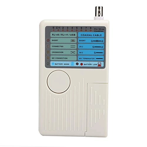 4-in-1 Cable Detector - RJ11/RJ45/BNC/USB one-touch